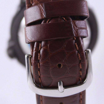 Seiko 5 Sports Automatic Diver's 200M Ratio Brown Leather SRP311K1-LS3 Men's Watch