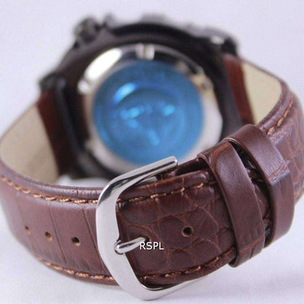 Seiko 5 Sports Automatic Diver's 200M Ratio Brown Leather SRP311K1-LS3 Men's Watch