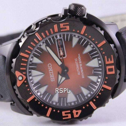 Seiko 5 Sports Automatic Diver's 200M Ratio Black Leather SRP311K1-LS4 Men's Watch
