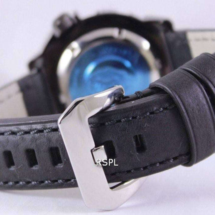 Seiko 5 Sports Automatic Diver's 200M Ratio Black Leather SRP311K1-LS4 Men's Watch