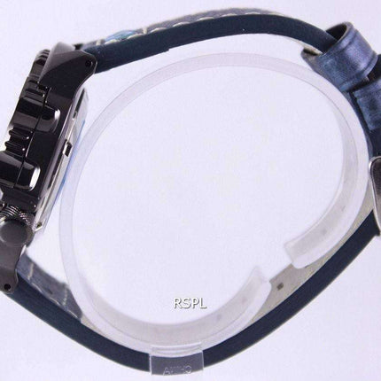 Seiko 5 Sports Automatic Diver's 200M Ratio Blue Leather SRP311K1-LS5 Men's Watch