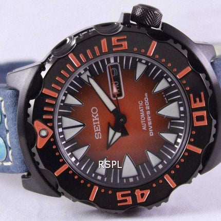 Seiko 5 Sports Automatic Diver's 200M Ratio Blue Leather SRP311K1-LS5 Men's Watch