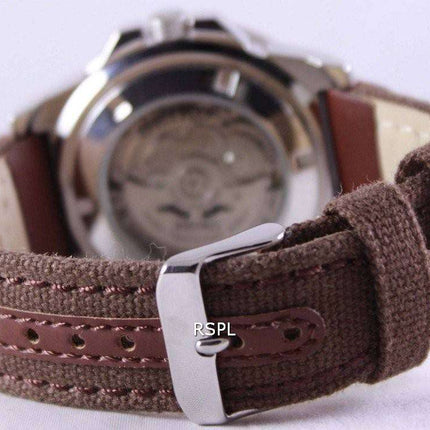 Seiko 5 Sports Automatic Canvas Strap SRP481K1-NS1 Mens Watch
