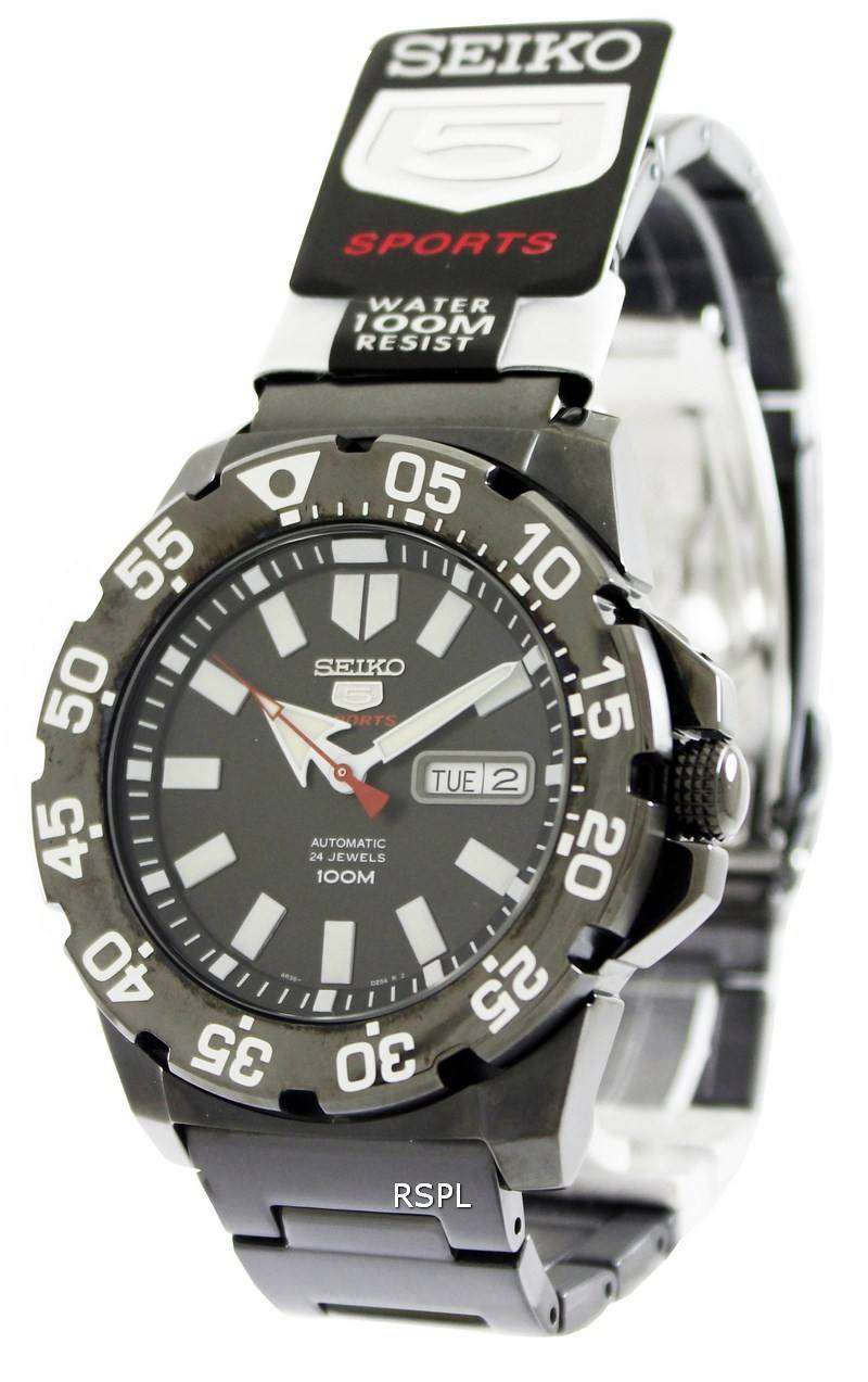 Seiko Sports Automatic Monster SRP489K1 SRP489K SRP489 Mens