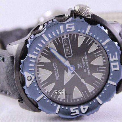 Seiko Prospex Air Diver 200M Ratio Black Leather SRP581K1-LS4 Men's Watch