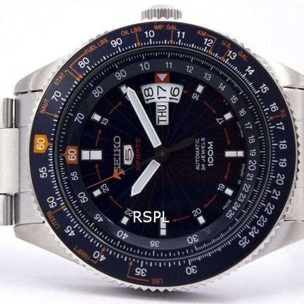Seiko 5 Sports Automatic 24 Jewels Pilot Japan Made SRP609J1 SRP609J Men's Watch
