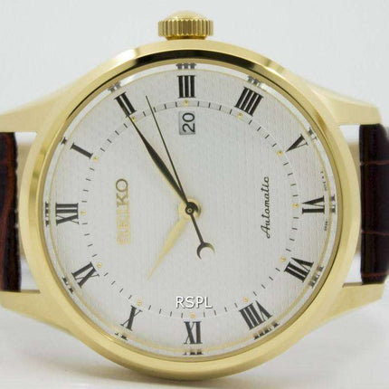 Seiko Automatic 23 Jewels Brown Leather Strap SRP770K1 SRP770K Mens Watch