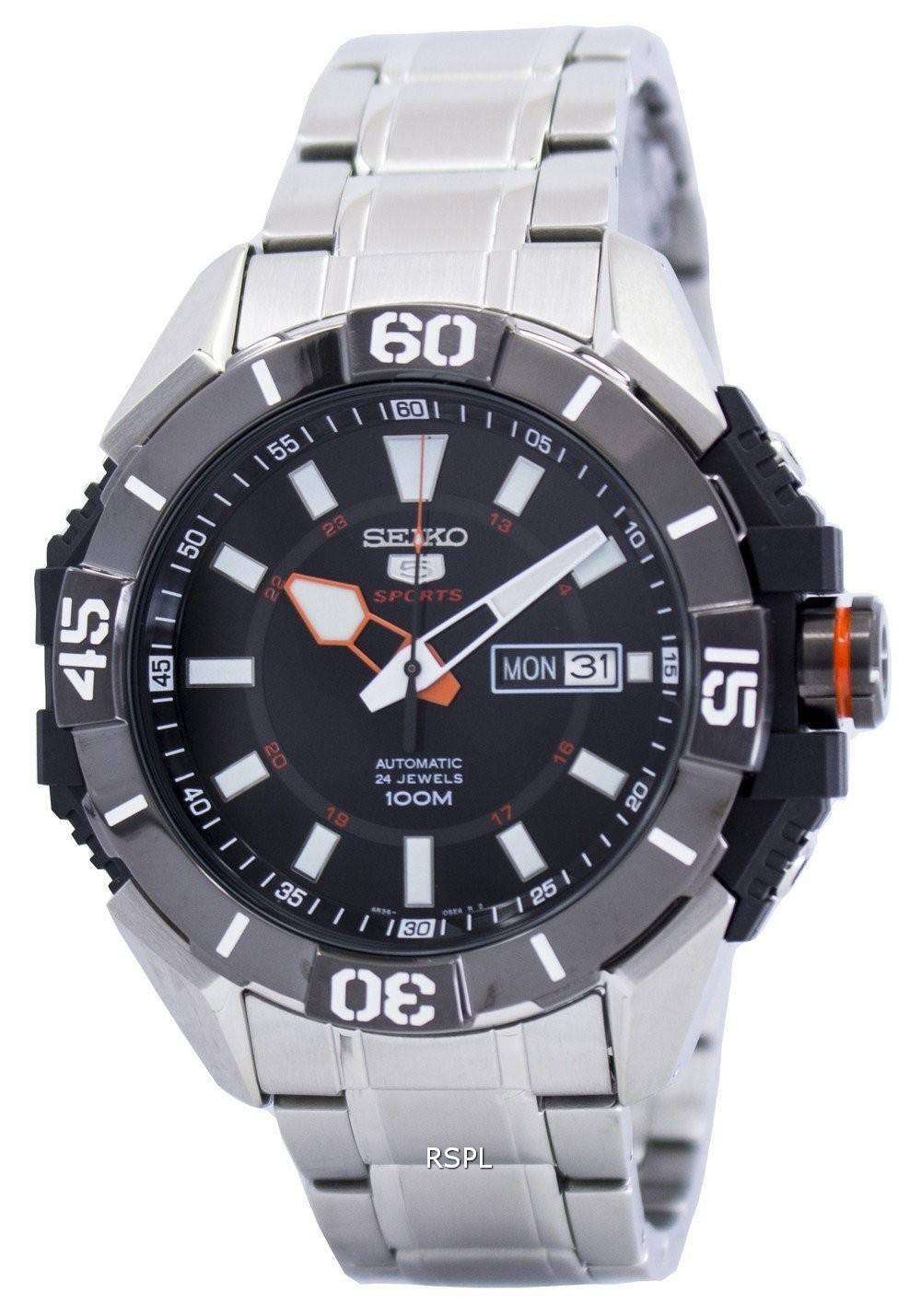 Seiko Sports Automatic 24 Jewels SRP795 SRP795K1 SRP795K Men's