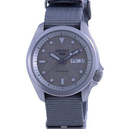 Seiko 5 Sports Cement Automatic SRPG63 SRPG63K1 SRPG63K 100M Mens Watch