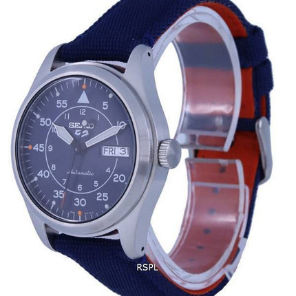 Seiko 5 Sports Flieger Nylon Blue Dial Automatic SRPH31K1 100M Mens watch