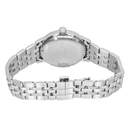 Seiko Presage Cocktail Diamond Accents Stainless Steel Mint Green Dial Automatic SRPL63J1 Women's Watch
