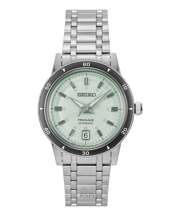 Seiko Presage Style 60's Stainless Steel Mint Green Dial Automatic SRPL71J1 Men's Watch