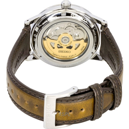 Seiko Presage Style 60's Stainless Steel Gold Dial Automatic SRPL75J1 Men's Watch