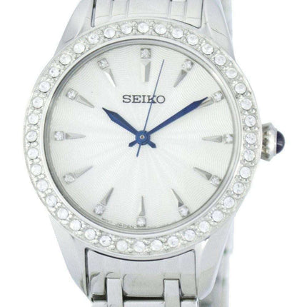 Seiko Quartz Swarovski Crystals SRZ385 SRZ385P1 SRZ385P Women's Watch