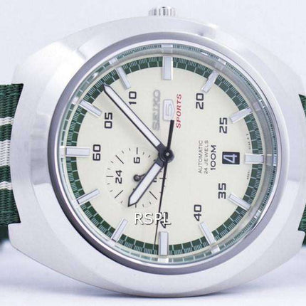 Seiko 5 Sports Automatic 24 Jewels SSA285 SSA285K1 SSA285K Men's Watch