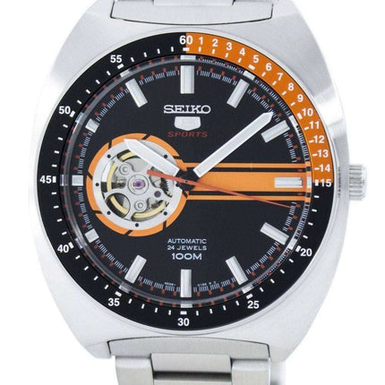 Seiko 5 Sports Automatic 24 Jewels Open Heart Dial SSA331 SSA331K1 SSA331K Men's Watch