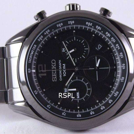 Seiko Chronograph Quartz 100M SSB093P1 SSB093P Mens Watch