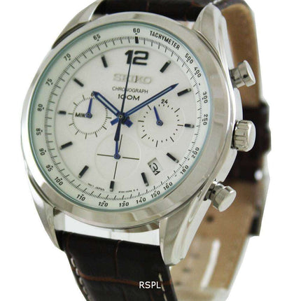 Seiko Chronograph Tachymeter SSB095 SSB095P1 SSB095P Men's Watch