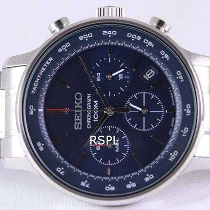 Seiko Chronograph Quartz Tachymeter SSB163P1 SSB163P Men's Watch