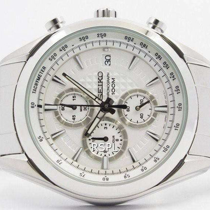 Seiko Quartz Chronograph SSB173P1 SSB173P Mens Watch