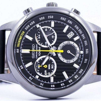 Seiko Quartz Chronograph Tachymeter 100M SSB213 SSB213P1 SSB213P Men's Watch