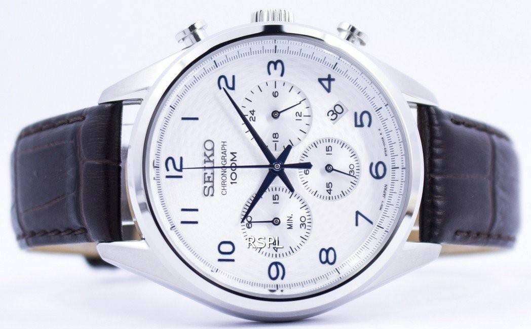 Seiko Quartz Chronograph SSB229 SSB229P1 SSB229P Men's Watch