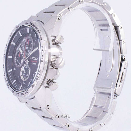 Refurbished Seiko Chronograph Tachymeter Quartz SSB319 SSB319P1 SSB319P Men's Watch