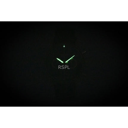 Seiko Sport Chronograph Silicone Strap Black Dial Quartz SSB446P1 100M Men's Watch