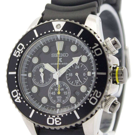 Seiko Solar Chronograph SSC021P1 Mens Watch