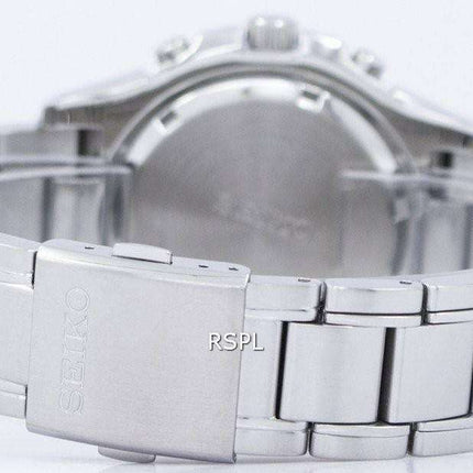 Seiko Solar Alarm Chronograph SSC087P1 SSC087 SSC087P Mens Watch