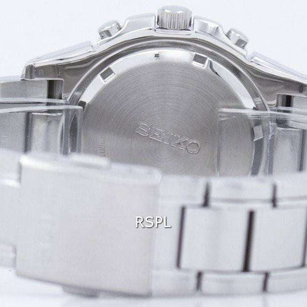 Seiko Solar Alarm Chronograph SSC087P1 SSC087 SSC087P Mens Watch
