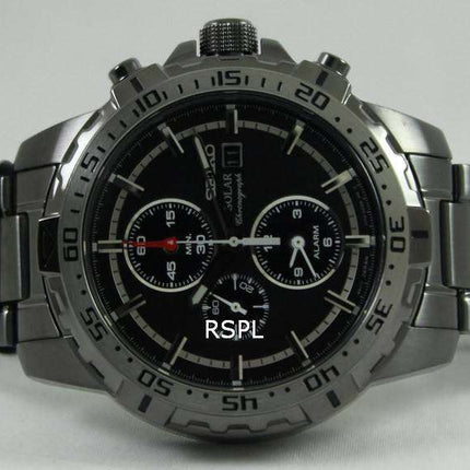 Seiko Solar Chronograph SSC301P1 SSC301P SSC301 Mens Watch