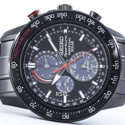 Seiko Sportura Perpetual Solar Multi-Function SSC427 SSC427P1 SSC427P Men's Watch