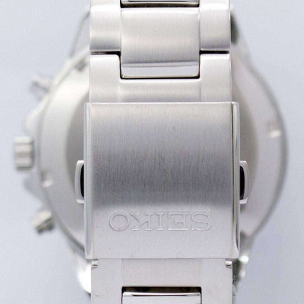 Seiko Solar Chronograph Alarm SSC431 SSC431P1 SSC431P Men's Watch