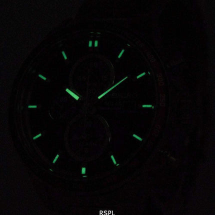 Seiko Solar Chronograph Alarm SSC433P1 SSC433P Men's Watch