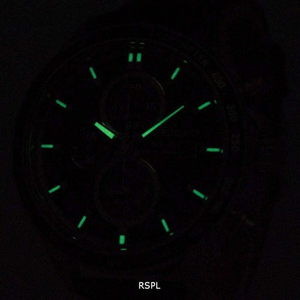 Seiko Solar Chronograph Alarm SSC437P1 SSC437P Men's Watch