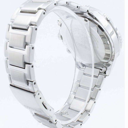 Seiko Solar SSC445 SSC445P1 SSC445P Chronograph Quartz Men's Watch