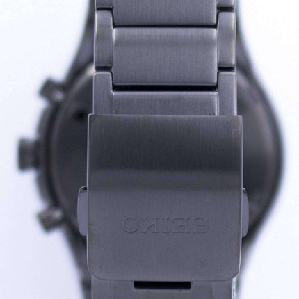 Seiko Sportura World Time Solar Chronograph SSC481 SSC481P1 SSC481P Mens Watch