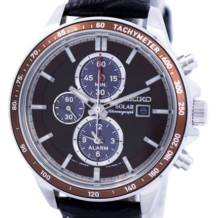Seiko Solar Alarm Chronograph SSC503 SSC503P1 SSC503P Men's Watch
