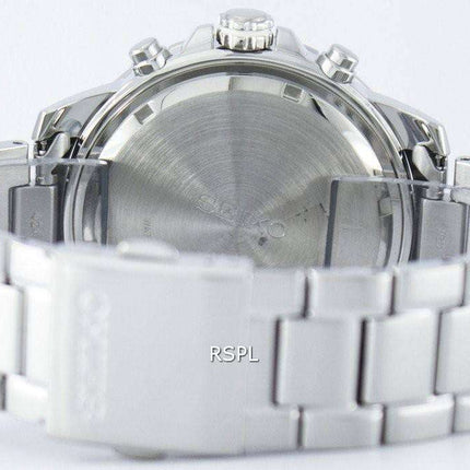 Seiko Solar Chronograph Alarm SSC555 SSC555P1 SSC555P Men's Watch