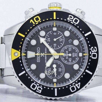 Seiko Prospex Diver's Solar Chronograph 200M SSC613 SSC613P1 SSC613P Men's Watch