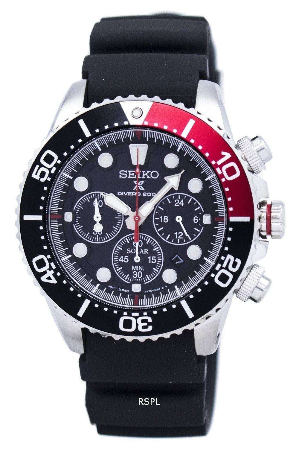 Seiko Prospex Diver's Solar Chronograph 200M SSC617 SSC617P1