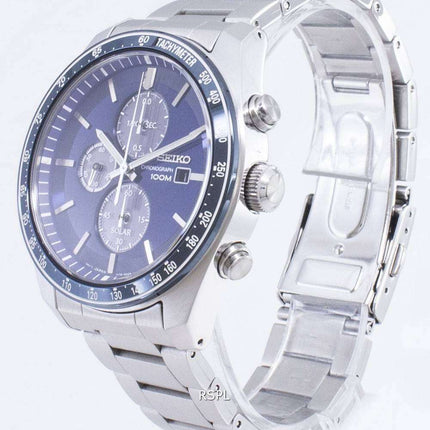 Seiko Discover More SSC719 SSC719P1 SSC719P Chronograph Tachymeter Men's Watch
