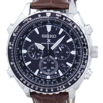 Seiko Prospex Radio Sync Solar Chronograph SSG005 SSG005P1 SSG005P Men's Watch