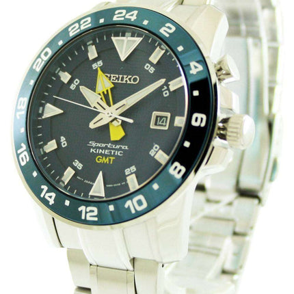Seiko Sportura Kinetic GMT SUN017P1 SUN017P Mens Watch