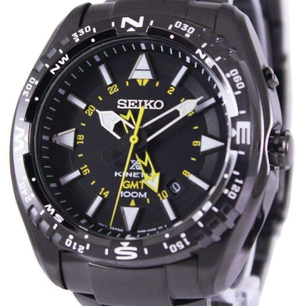 Seiko Prospex Land Kinetic GMT 100M SUN047P1 SUN047P Mens Watch
