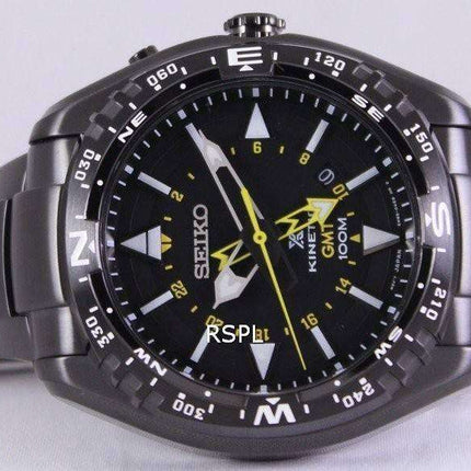 Seiko Prospex Land Kinetic GMT 100M SUN047P1 SUN047P Mens Watch