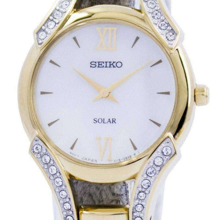 Seiko Core Solar Swarovski Crystals SUP216 SUP216P1 SUP216P Women's Watch