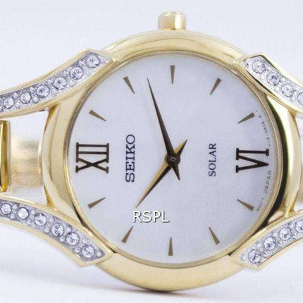 Seiko Core Solar Swarovski Crystals SUP216 SUP216P1 SUP216P Women's Watch