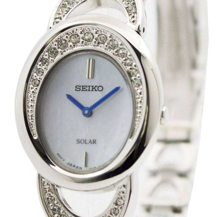 Seiko Core Solar Swarovski Crystals SUP295P1 SUP295P Women's Watch
